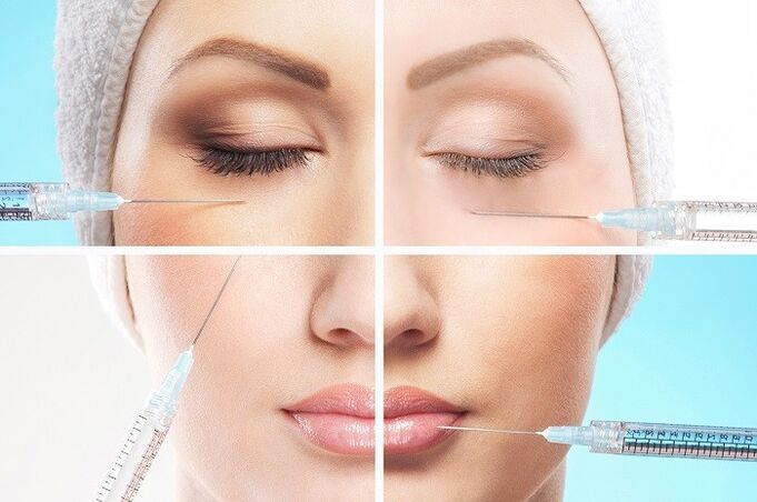 Skin rejuvenating injections